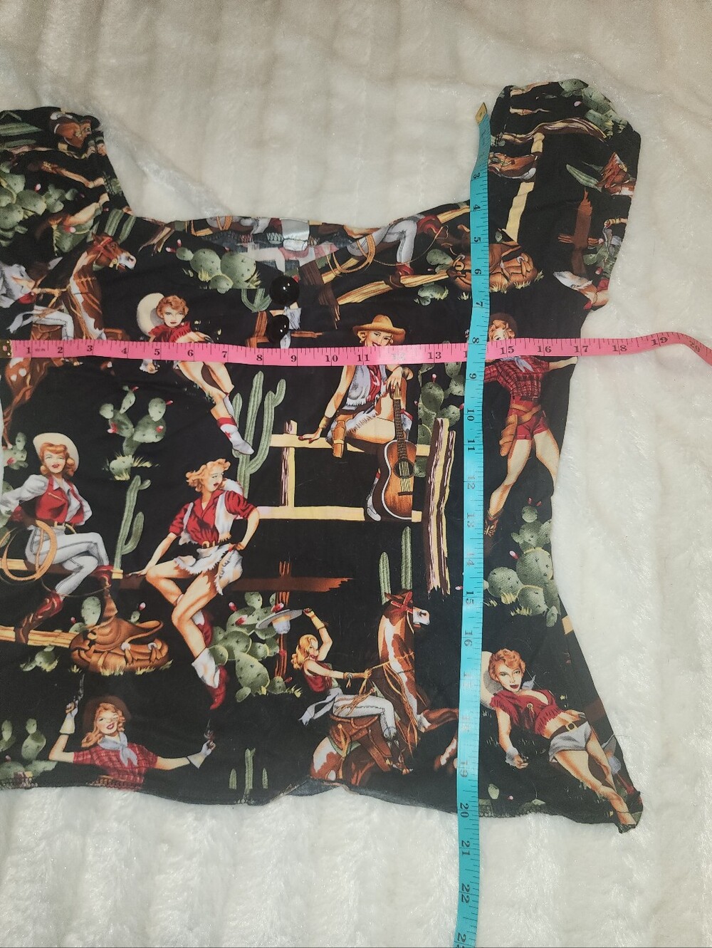 Cowgirl Top With Stretch